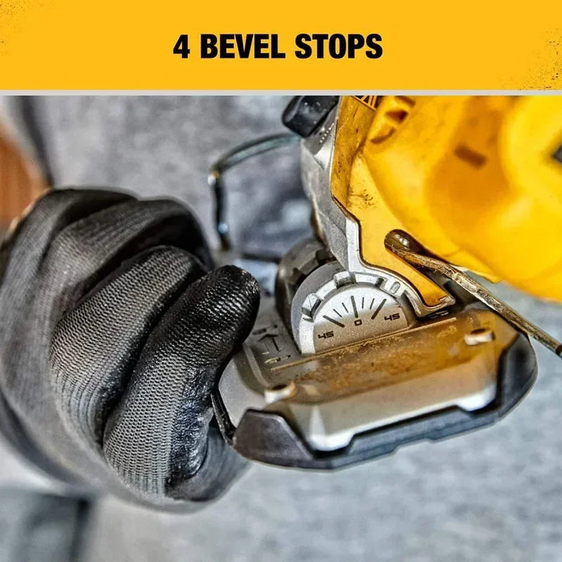 Ferăstrău cu rulare DEWALT DCS334 Ferăstrău cu perii 20V MAX cu mâner în D Ferăstrău cu rulare cu viteză variabilă Instrument electric multifuncțional DCS334B