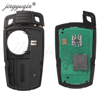 jingyuqin 315/868MHz Keyless-Go Remote Smart Key for BMW 3/5 Series CAS3 X5 X6 Z4 E70 Car ID46 Pcf7953 Comfort Access Hands Free