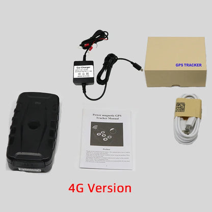 TKSTAR TK918 4G Tracker GPS pentru mașină Localizator GPRS pentru vehicule magnetice 20000mAh Timp de așteptare lung Impermeabil Alarma de șoc Aplicație gratuită