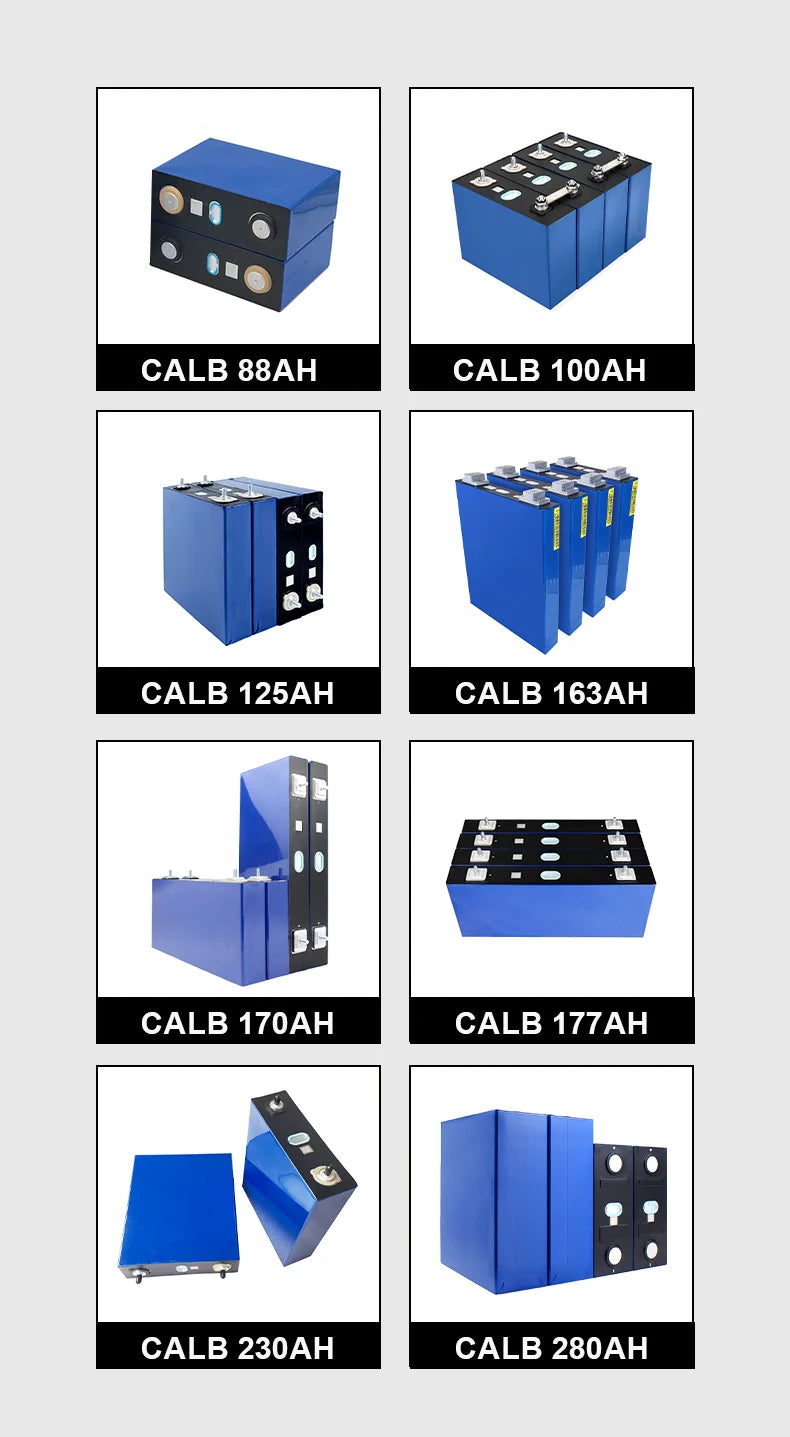 Poland In Stock 9000 Cycles Lifepo4 Battery CALB280AH 310AH Grade A  DIY Battery 12V 24V 48V Rechargeable Battery Solar EV