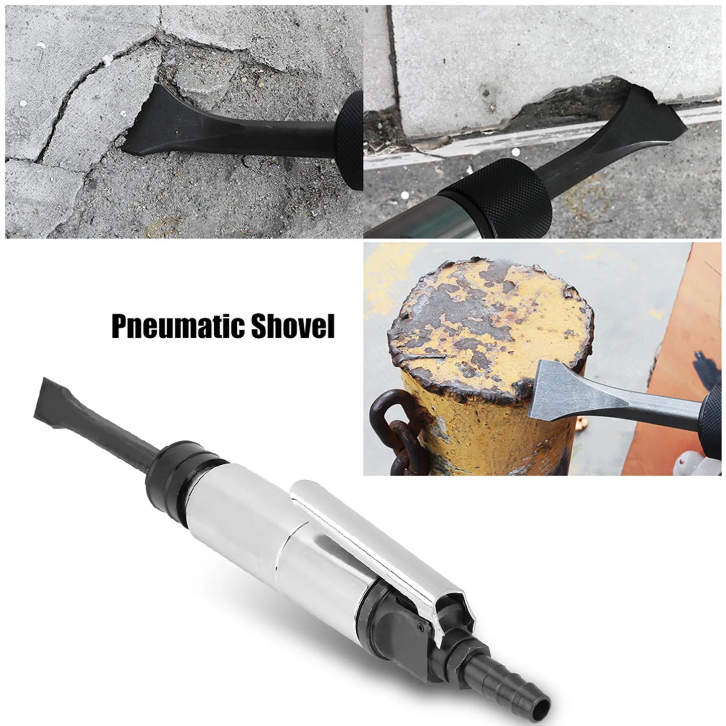 Industrial Powerful Handle Straight Type Air Chisel Pneumatic Hammer Shovel Tool