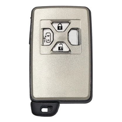 Ecusells 2/3/4/5 Button Smart Remote Car Key Shell Case Housing Cover Uncut Blade For Toyota Reiz Avalon Previa Alphard Prius