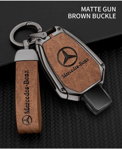 Car Key Case Fob Cover for Mercedes Benz A B C E Class GLS GLA GLK GLC CLS CLA SLK W203 W204 W205 W212 W463 W176 C180 GLK300 AMG