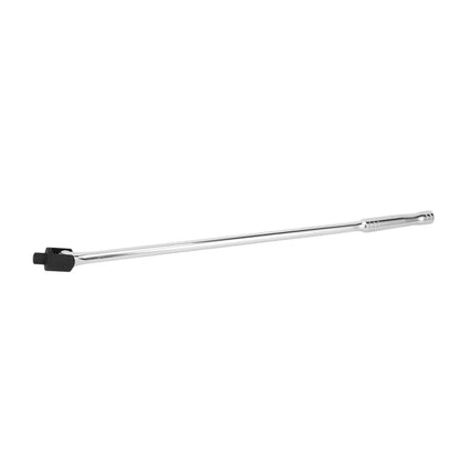 Breaker Bar Socket Driver with Spring-Loaded Ball Bearing, Socket Wrench Hand, 180 Degree Flex Head, 24 ", 1/2", 1 Pc