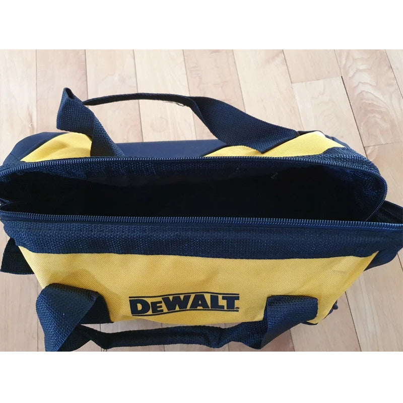 DEWALT 13" Mini Geantă de scule pentru antreprenori pentru sarcini grele Geanta pentru scule electrice din pânză din nailon Trusă de instrumente originală 34*23*20cm