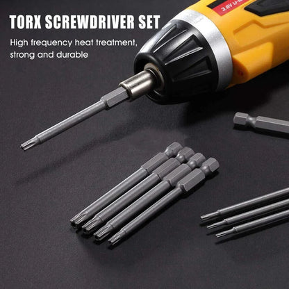 50/36pcs 75mm Extra Long Reach Bit Set Security Magnetic Screwdriver Bits Torx Star Hex Bit Security Bit Set CRV Screwdriver Bit