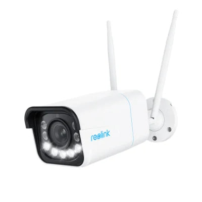 Cameră de securitate Reolink 4K Detectare inteligentă 8MP Wi-Fi 6 Camere de supraveghere tehnică Onvif 2.4G/5Ghz Cameră IP de exterior fără fir de 5MP