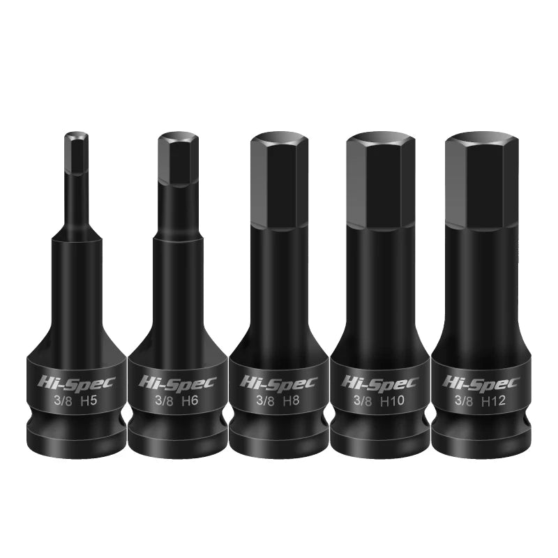 1/2 Adaptor universal pentru cheie cu impact Adaptor pentru cheie Cr-MO Set chei Set chei priză cu cap hexagonal Air Impact Craftsman H5-H19