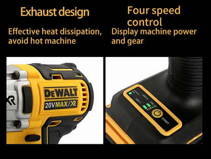 Dewalt Tools Wireless Drills DCD887 205N.M Brushless Impact Driver Electric Drill Power Tool For 20V Battery