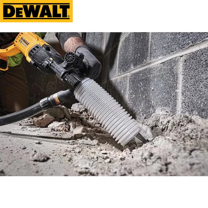 Kit de tuburi de extracție a prafului DEWALT cu furtun pentru ciocane rotative SDS Plus Tuburi transparente OSHA® de 10" pentru colectarea prafului DWH200D