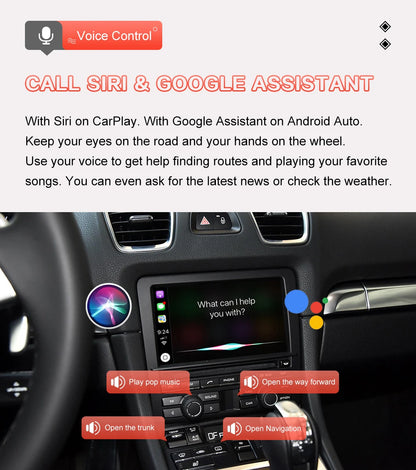 Wireless CarPlay pentru Porsche Macan Cayman Cayenne Panamera Android Auto Mirror Link Funcția de accesorii AirPlay