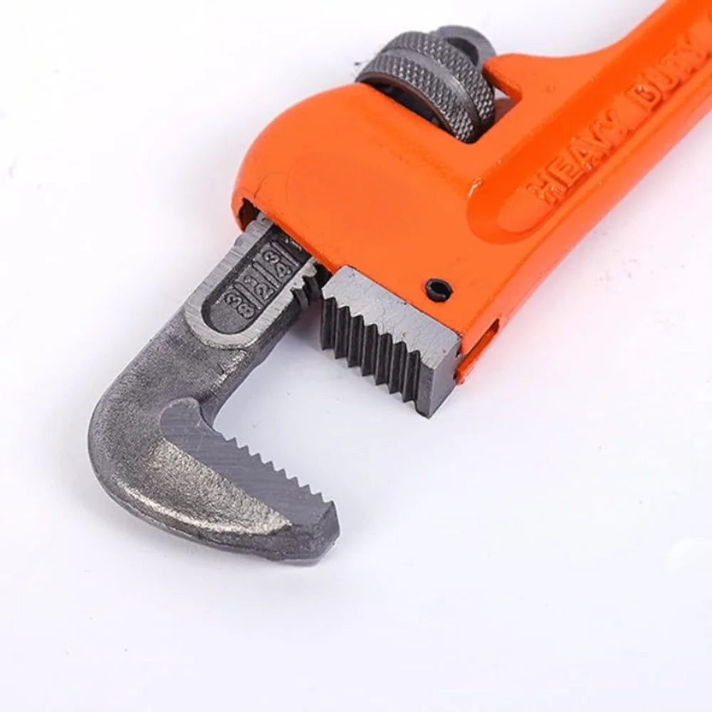 Adjustable Pipe Wrench Faucet Tube Key Universal Plumbing Tap Heavy Duty Pliers Clamp Spanner Plumber Tools