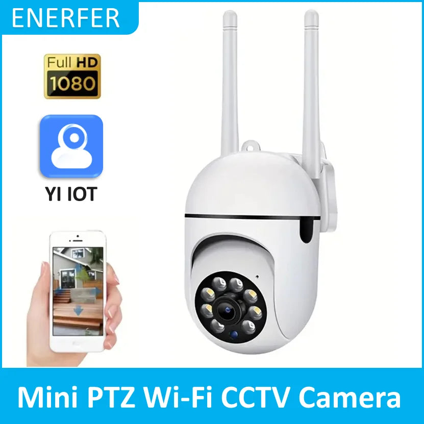 YI IOT APP 1080P HD Wireless Security WIFI Camera  AI Powered Human Tracking, Motion Detection Alarm Push, Video Monitoring