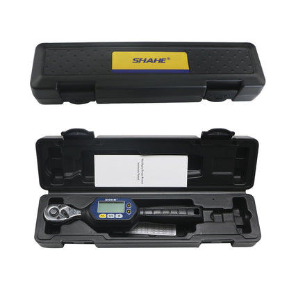 Shahe 1/4'' 3/8'' 1/2'' Mini Torque Wrench Bidirectional Ratchet Head Adjustable Torque Wrench Digital