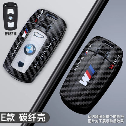 Fashion Racing Style Design Car Key Case Cover For BMW E90 E60 E70 E87 3 5 6 Series M3 M5 X1 X5 X6 Z4 E71 E72 E88 E89 E91 E92 Z4