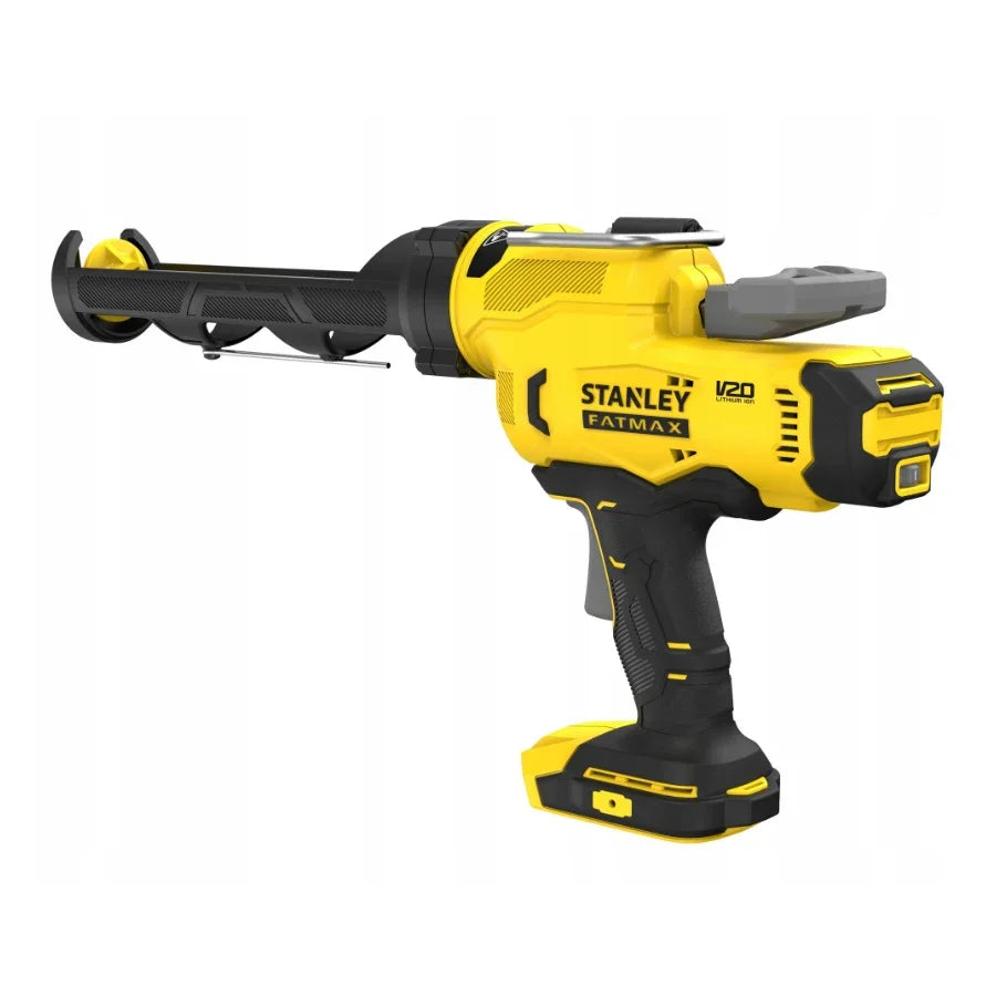 STANLEY SFMCE600B 18V FATMAX Cordless Lithium Electric Glue Gun 6 Speed Caulk Gun Doors and Windows Mounting (Tool Only)