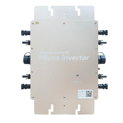 Micro-onduleur sans fil 1600 W WVC Convertisseur de raccordement au réseau solaire DC22-60 V à 120 V 230 V Interrupteur automatique