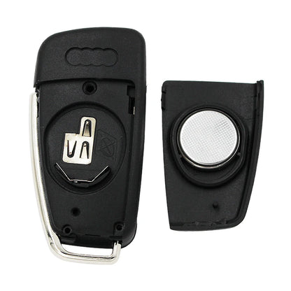 CN008043 Aftermarket 3 Buttons Flip Remote Car Key For A-udi A3 S3 TT Fob Control 315MHz ID48 FCCID 8P0 837 220 E 8P0 837 220 G