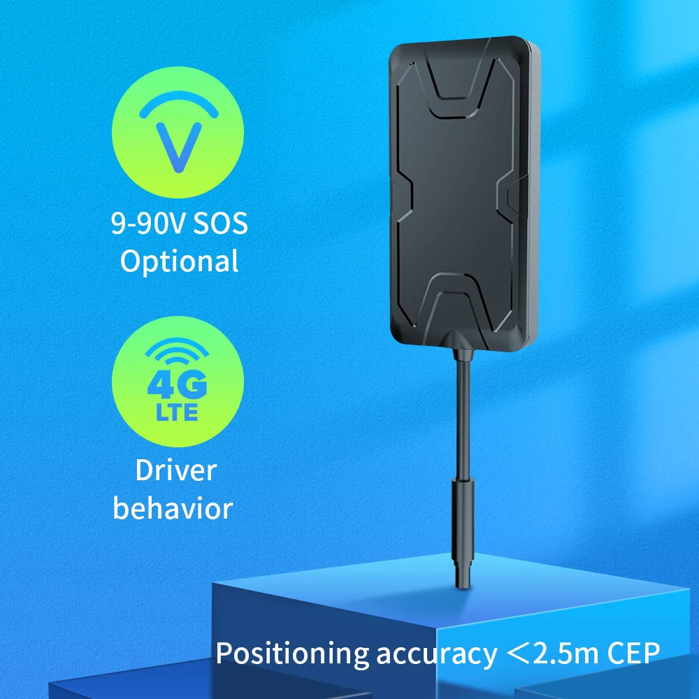 JIMIIOT 4G GPS pour voiture, localisateur de batterie de véhicule en cas de coupure de carburant, localisateur étanche, dispositif de suivi de câble antivol JM-C21/C41, PC