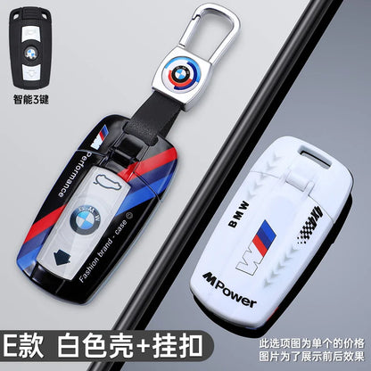 Fashion Racing Style Design Car Key Case Cover For BMW E90 E60 E70 E87 3 5 6 Series M3 M5 X1 X5 X6 Z4 E71 E72 E88 E89 E91 E92 Z4