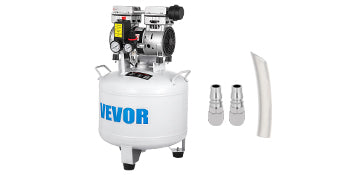 VEVOR Vertical Air Compressor 6.6/8.8 Gal Ultra Quiet Oil-Free Air Compressor 30L/40L Tank Silent Air Compressor 850W Low noise